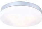 Deckenleuchte - Vranos - Silber - Aluminium - &Oslash; 30cm - - Globo