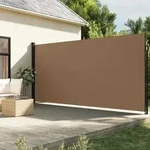 Seitenmarkise Ausziehbar Taupe 200x500 Cm Vidaxl
