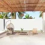 Seitenmarkise Ausziehbar Creme 200x1000 Cm - Vidaxl
