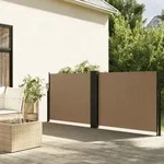Seitenmarkise Ausziehbar Taupe 140x600 Cm - Vidaxl