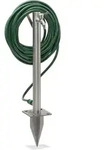 Wasserzapfstelle, Mit Erdspie&szlig; & Schlauchhalter, Hbt: 66x29x15 Cm, Garten
