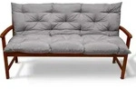 Bankauflage Flair Br Hellgrau, 100x100x10 Cm - Beautissu