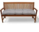 Bankpolster Flair Bk Hellgrau, 100x50x10 Cm - Beautissu