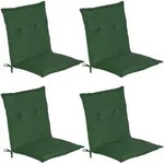 4er Set Niederlehner Auflage Loft Nl 100x50x6cm Dunkelgr&uuml;n - Beautissu