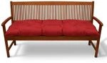 Bankauflage Flair Bk, Ca.100x50x10cm, Rot