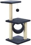 Katzen-kratzbaum Sisal 65 Cm Dunkelblau Vidaxl