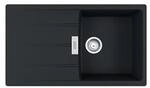 Franke Einbausp&uuml;le Centro Cng 611-86 Fragranit Black Matt