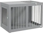 Hundek&auml;fig M&ouml;bel Mit 2 T&uuml;ren Stahl Hundebox F&uuml;r Zuhause Indoor Hundeh&uuml;tte...