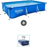 Bestway Steel Pro Rechteckig - 300x201x66 Cm - 4-teilig S22296