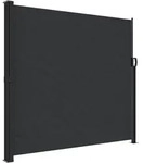 Retractable Seitenmarkise Schwarz 180x300 Cm