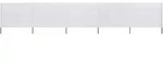 5-teiliges Windschutzgewebe 600 X 160 Cm Sandwei&szlig; - Vidaxl
