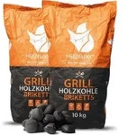 Heizfuxx Grillholzkohlebriketts 10kg X 2 Sack 20kg