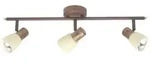 Brilliant Lampe Luca Spotrohr 3flg Altkupfer/champagner 3x R50, E14, 40w, Geeignet
