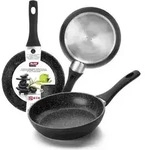 Ibili Natura Bratpfanne Silber 24 Cm Antihaftbeschichtet
