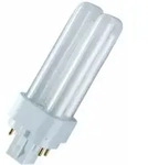 Kompaktleuchtstofflampe Dulux D/e - G24q, 840 Neutralwei&szlig; - 13w - Osram