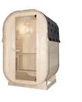 Home Deluxe - Outdoor Sauna Cube S - Ma&szlig;e: Ca. 194 Cm X 120 Cm Sauna Outdoor Sauna
