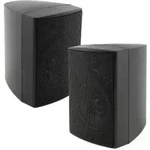 Chilitec - 2-wege Lautsprecher Schwarz Paar F&uuml;r Hifi Stereoanlage