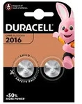 Duracell Knopfzelle Cr2016 3 V 5 St. 90 Mah Lithium Elektro 2016