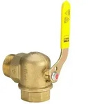 Viega - Gasz&auml;hlerkugelhahn 525132 R/rp 1, Messing, Eck, F&uuml;r Zweistutzengasz&auml;hler