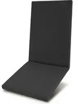 Premium Hochlehner Auflage 100% Wasserdicht Qd-hl, 120x50cm, Anthrazit