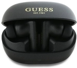 Guess Bluetooth-kopfh&ouml;rer Gutwst88mctgk Tws + Dockingstation, Schwarz/schwarz,