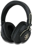 Guess Bluetooth Enc Metal 4g Logo Schwarzer Over-ear-kopfh&ouml;rer