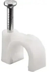 Fixpoint - Kabelschelle 7 Mm, Wei&szlig;, Befestigung F&uuml;r Kabel Mit Durchmesser Bis 7 Mm.