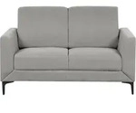Sofa 2-sitzer Fenes Stoff Grau