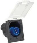 Iec-netzstecker F&uuml;r Wohnwagen Wei&szlig; - Schwabe - 62470