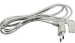Netzkabel 5 M Eurostecker Auf Typ C7 Wei&szlig; 230 V 2,5 A
