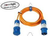 As-schwabe - Cee Verl&auml;ngerung Spannungsanzeige 230v 16a 5m H07bq-f 3g2,5 Ip44