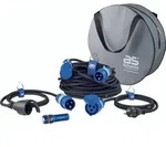 As-schwabe - Camping Set Adapterleitung Verl&auml;ngerungskabel Taschenlampe Ip44