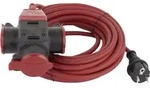 Rev 006716 Strom Verl&auml;ngerungskabel Rot 10.00 M H07rn-f 3g 1,5 Mm2