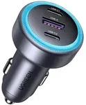 Ugreen Ec307 Autoladeger&auml;t, Usb + 2x Usb-c, 30w (schwarz)