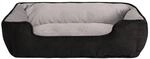 Lionto - 2-in-1 Hundebett Hundekissen Hundek&ouml;rbchen Hundesofa Gr&ouml;&szlig;e L 110x80 Cm