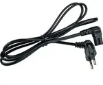 Netzkabel 3 M Eurostecker Auf Typ C7 Schwarz 230 V 2,5 A