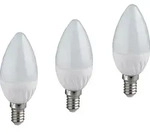Trio - E14 Led 3 Stk. - 4 Watt, 320 Lumen, 3000 Kelvin Warmwei&szlig;, &Oslash;3,7cm -...