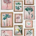 Art For The Home - Papiertapete - Tropische Rahmen - 10mx53cm