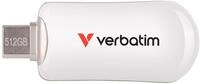 Verbatim Plectra 512 Gb Usb-c 3.0 Pendrive Wei&szlig;