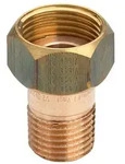 Verschraubung 3335 Flachdichtend In R1 1/4 Xg1 1/2 Rotguss - Viega
