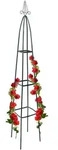 6x Rankturm, Garten Obelisk, Freistehende Rankhilfe F&uuml;r Kletterpflanzen, Ranks&auml;ule,