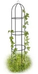 6x Rankobelisk, Rankhilfe Freistehend, Dekoratives Rankgestell F&uuml;r Garten, Rankturm,