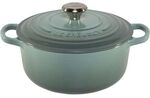 Le Creuset Signature Br&auml;ter Rund 20 Cm Sea Salt