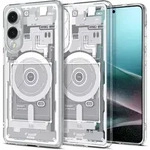 Samsung Galaxy S25 Edge Ultra Hybrid-h&uuml;lle Mit Mag-print Und Magsafe &ndash; Wei&szlig;
