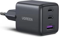 Ugreen Nexode X515 Gan-ladeger&auml;t 30w 2xusb-c 1xusb-a Schnellladefunktion Pd