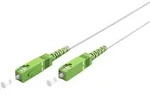 Goobay - Glasfaserkabel (ftth), Singlemode (os2) White, (simplex), 0,5 M, Sc-apc