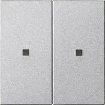 Gira Rf Bedienaufs. 2f Knx System 55 F Alu [510726], 5107 26