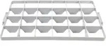 Systems Gl&auml;sereinsatz F&uuml;r Eurobox 60 X 40 Cm 24 F&auml;cher, 2-teilig Boxen, K&ouml;rbchen