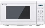 Sharp Yc-ms02e-c Mikrowelle Wei&szlig; 20 Liter 800 Watt
