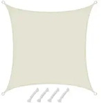 Amanka - Upf50+ Sonnensegel 2x2 Polyester Quadratisch Wasserabweisend Garten Balkon
